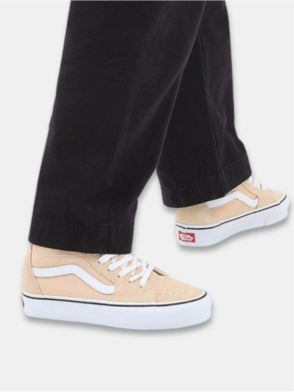 Vans Sk8-Hi Size 8 Mens/9.5 Womens Peach Colored Skate Shoes